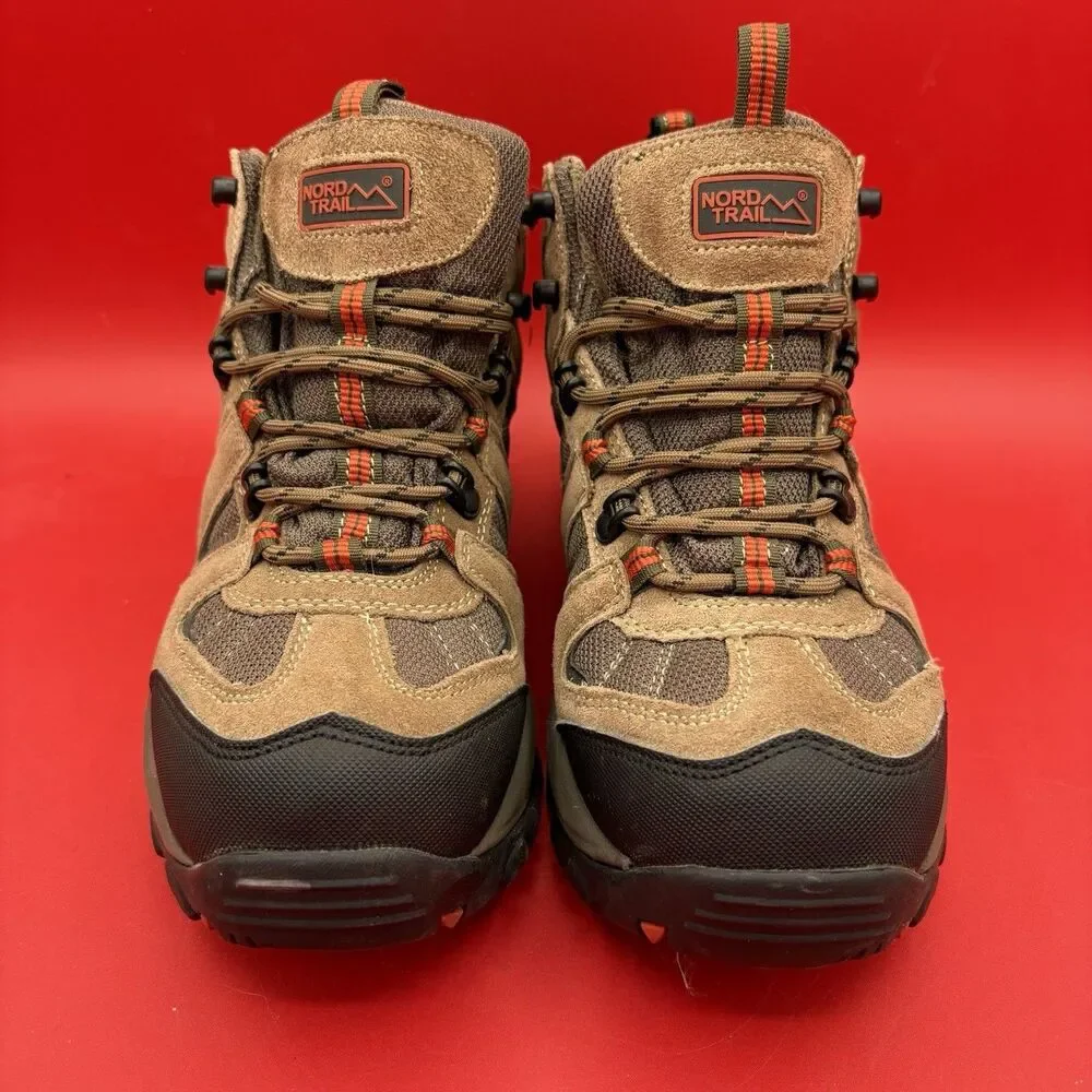 Nord Trail Mens Mt. Washington Waterproof High Top Hiking Boot Worn Once Size 8M